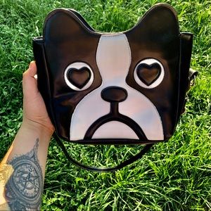 French bulldog purse